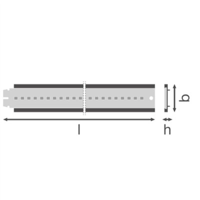 DAMP PROOF HIGH EFFICIENCY LIGHT SOURCES 1445X26 64 40W 840 S120 AL