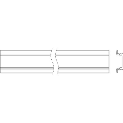FLAT PROFILES FOR LED STRIPS -PF03/UW/25X7/12/1
