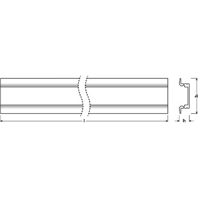 FLAT PROFILES FOR LED STRIPS -PF03/UW/25X7/12/1