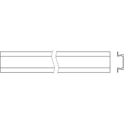 FLAT PROFILES FOR LED STRIPS -PF01/UW/22X6/10/1