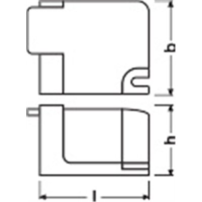 LED DRIVER DALI Cable Clamp CLAMP DUO