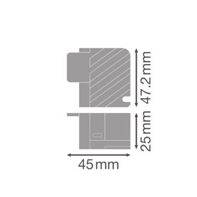 LED DRIVER DALI Cable Clamp CLAMP DUO