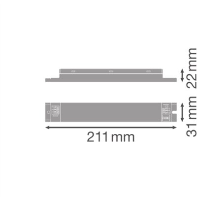 LED DRIVER DIP-SWITCH LINEAR -90/220-240/775 L NSV