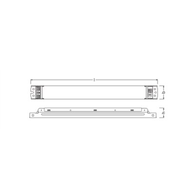 LED DRIVER LED TUBE EXTERNAL DALI -1X7-37W 220-240