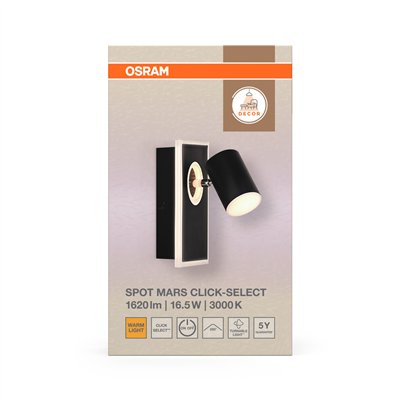 DECOR SPOT MARS BLACK 1 Spot