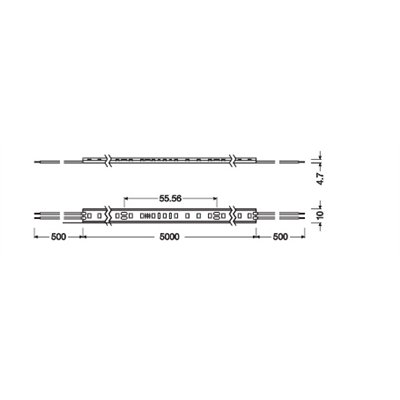 LED STRIP P 500 P -500/965/5/IP67