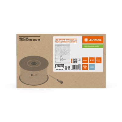 LED STRIP P HIGH VOLTAGE 230V 1300 865 50M IP66  