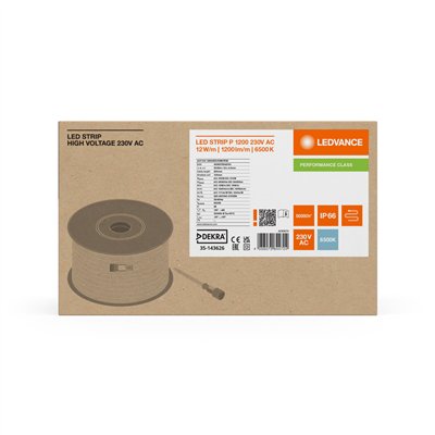 LED STRIP P HIGH VOLTAGE 230V 1200 865 50M IP66