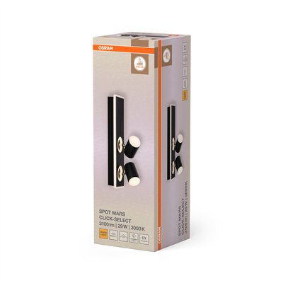 DECOR SPOT MARS BLACK 2 Spot