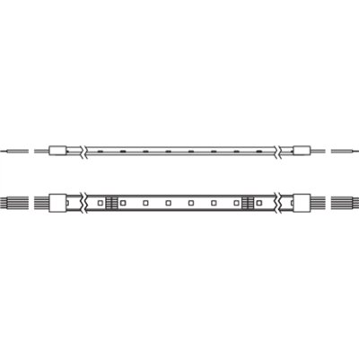 LED STRIP PERFORMANCE-1000 RGBW PROTECTED -1000/RGBW/827/5/IP66