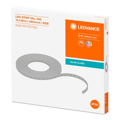 LED STRIP VALUE-500 RGB PROTECTED -500/RGB/5/IP65