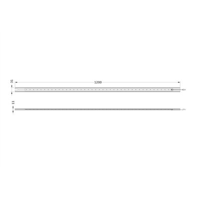 LINEAR INDIVILED LIGHT SOURCES INDIIRECT 1200x31 23 18W 940 S130     