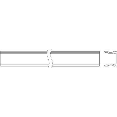 MEDIUM PROFILES FOR LED STRIPS -PM05/U/17,5X14,5/10/2