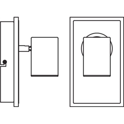 DECOR SPOT MARS WHITE 1 Spot