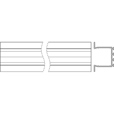 WIDE PROFILES FOR LED STRIPS -PW02/UW/39X26/14/1
