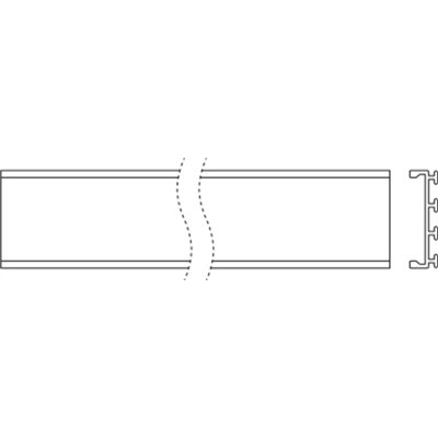 WIDE PROFILES FOR LED STRIPS -PW01/U/26X8/14/2