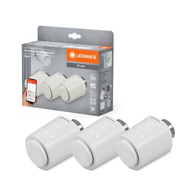 SMART+ RADIATOR THERMOSTAT White Triple Pack