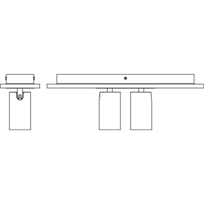 DECOR SPOT MERCURY WHITE 2x3.4W 927 DIM