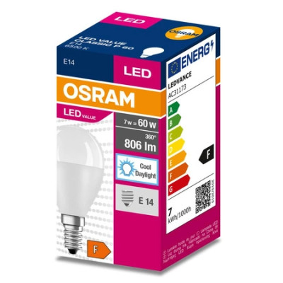 LED Antibacterial Classic 60  7 W/6500 K E14