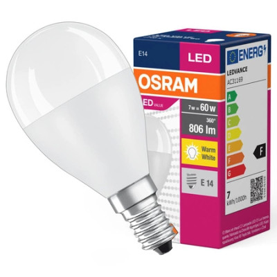 LED Antibacterial Classic 60  7 W/2700 K E14