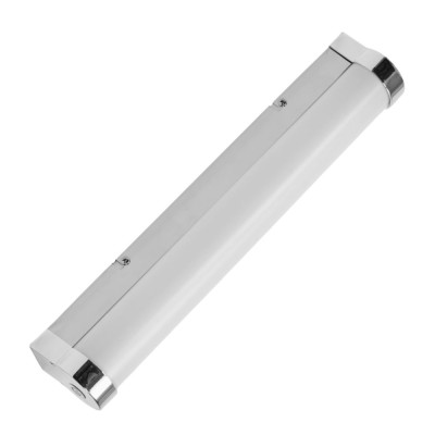 Orbis Tube Frost Glass 40CM Click CCT DIM IP44 Chrome