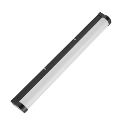 Orbis Tube Frost Glass 60CM Click CCT DIM IP44  Black