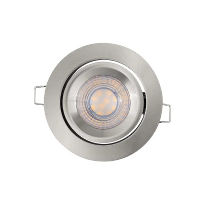 LED SPOT SET RECESS SIMPLE DIM 3 x 4.9W 2700K Brushed Nickel