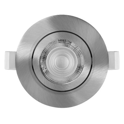 LED SPOT SET RECESS SIMPLE DIM 3 x 4.9W 2700K Brushed Nickel