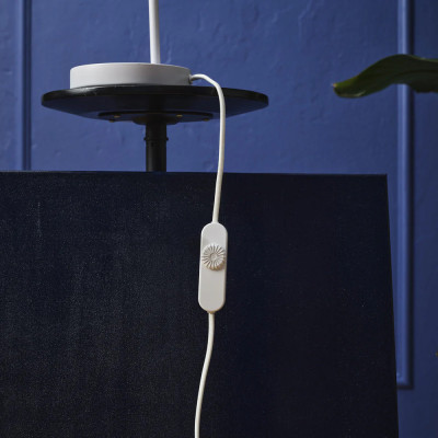 Decor Lotus Leaf Table E14 DIM White