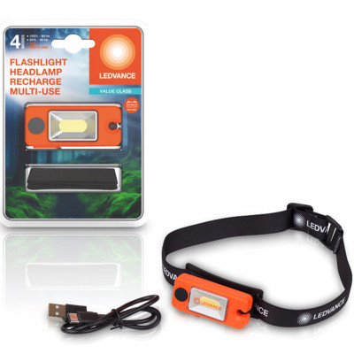 FLASHLIGHT HEADLAMP RECHARGE MULTI-USE HEADLAMP RECHARGE MULTI-USE
