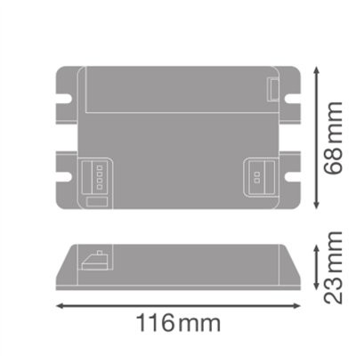BULKHEAD COMBO ROUND EMERGENCY KIT EL CG 100V 1.5W 3h MT