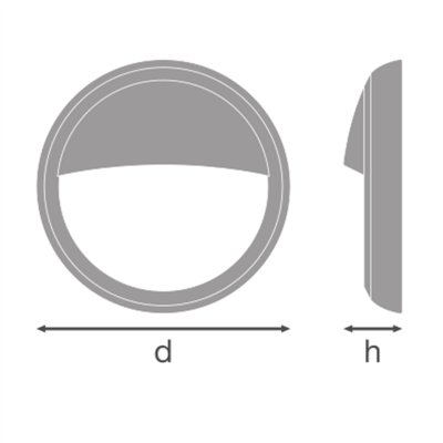 BULKHEAD COMBO ROUND EYELID EYELID 325 WT
