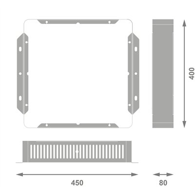 CANOPY COMPACT ACCESSORIES SURFACE FRAME