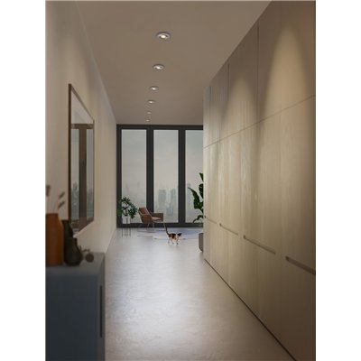 Concrete Spot GU10 Bright 4.5W Satin Nickel