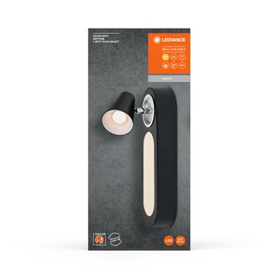 DECOR SPOT NEPTUNE BLACK 1 Spot