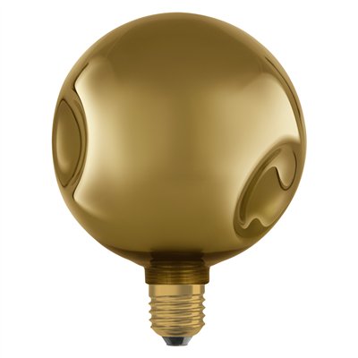 DECOR LED LAMP IN ELECTRO GLASS IN ELECTRO GLASS MEDIUM GOLD