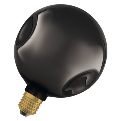 DECOR LED LAMP IN ELECTRO GLASS IN ELECTRO GLASS MEDIUM BLACK