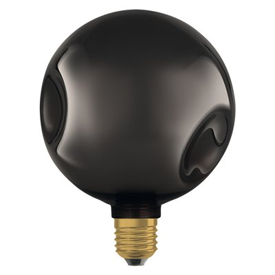 DECOR LED LAMP IN ELECTRO GLASS IN ELECTRO GLASS MEDIUM BLACK