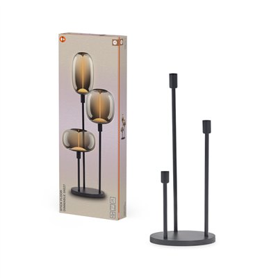 Decor Stick Floor DIM 3 x E27 Dark Grey