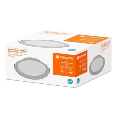 DOWNLIGHT ALU 200 35 W 6500 K IP44/IP20 WT
