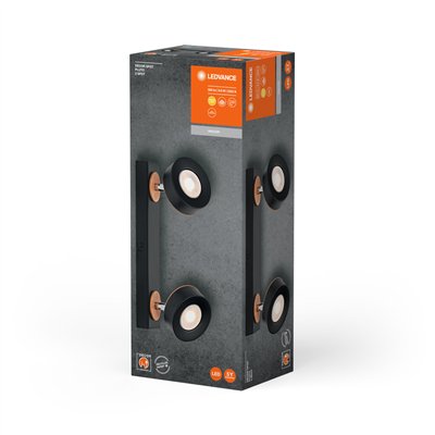 DECOR SPOT PLUTO BLACK 2 Spot