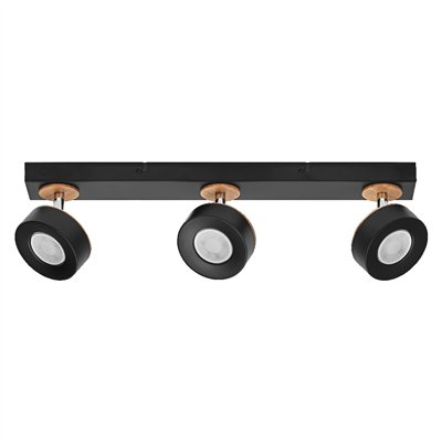 DECOR SPOT PLUTO BLACK 3 Spot