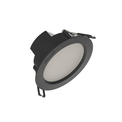DOWNLIGHT IP44 GEN2 DN 90 4W 830 440LM BK