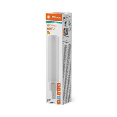 DULUX LED D/E HF & AC MAINS VALUE 10W 865 G24Q-3