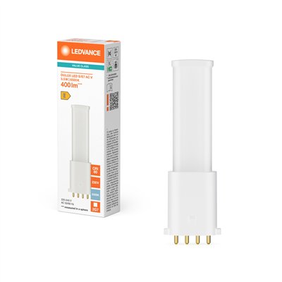 DULUX LED S/E AC MAINS VALUE 3.5W 865 2G7