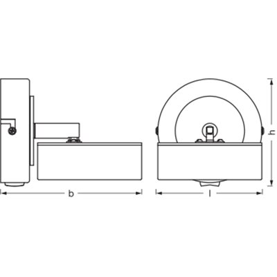 DECOR SPOT PLUTO WHITE 1 Spot