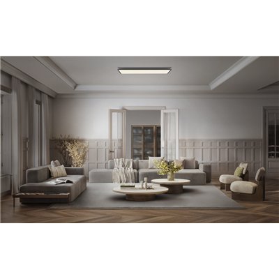 Essentials Panel 1000x250mm 24W 840 Black