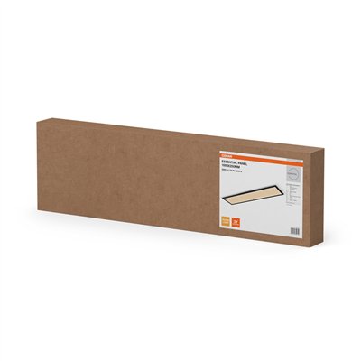 Essentials Panel 1000x250mm 24W 830 Black