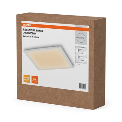 Essentials Panel 300x300mm 20W 830 White