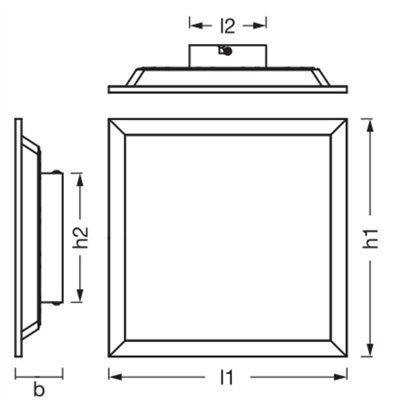 Essentials Panel 300x300mm 20W 830 White